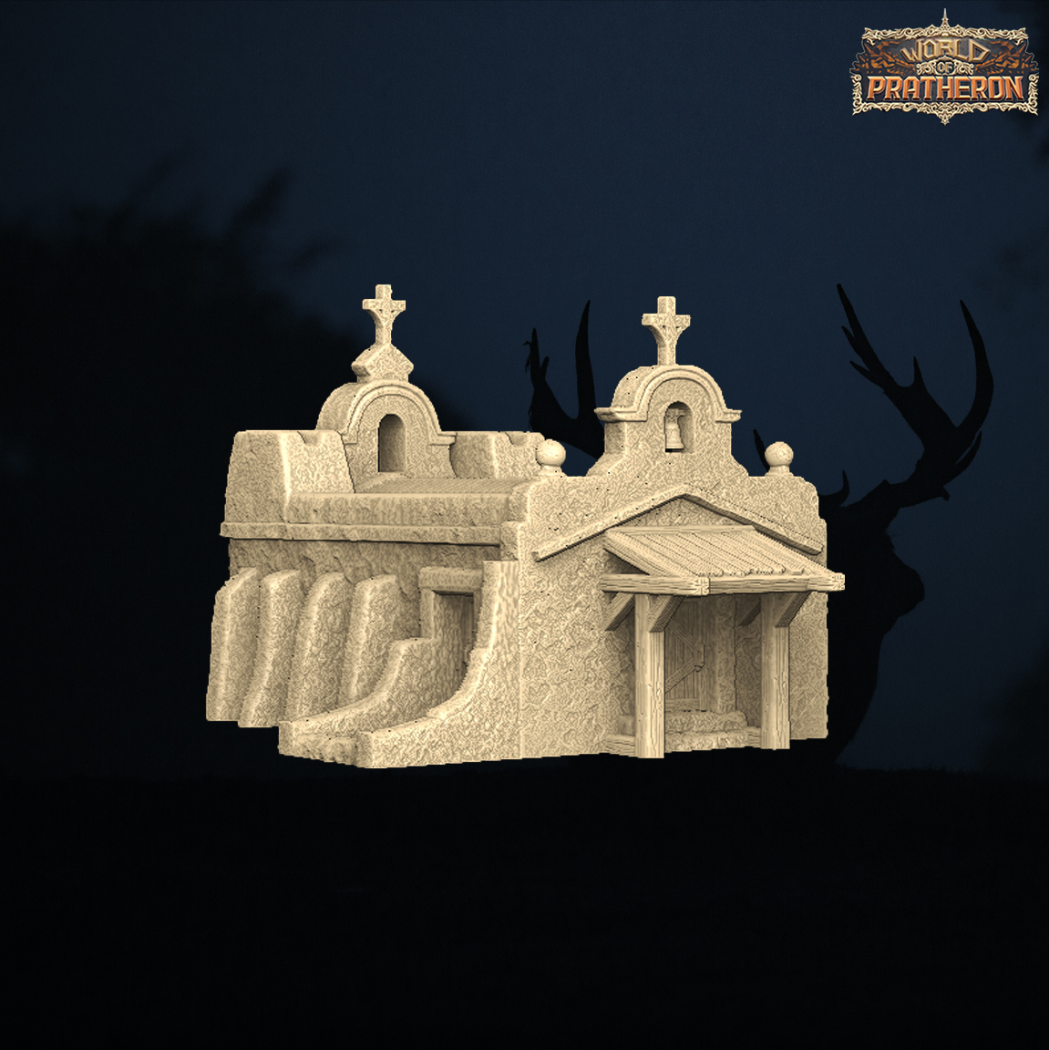 Old Wild Western Rush - Small Church